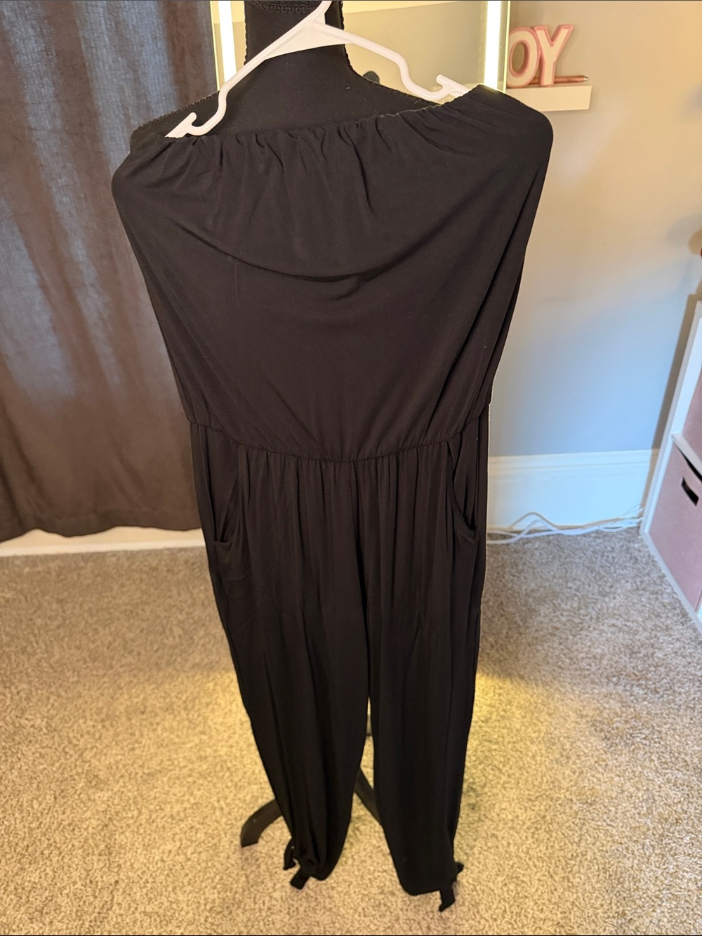 Taft Off-the-Shoulder Jumpsuit